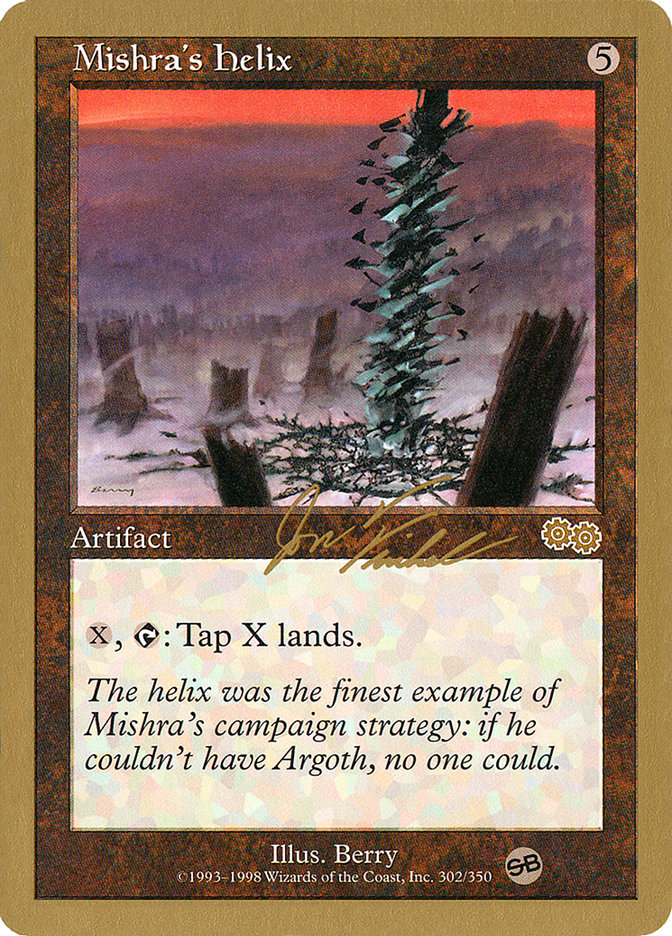 Mishra's Helix (Jon Finkel) (SB) [World Championship Decks 2000] | Impulse Games and Hobbies