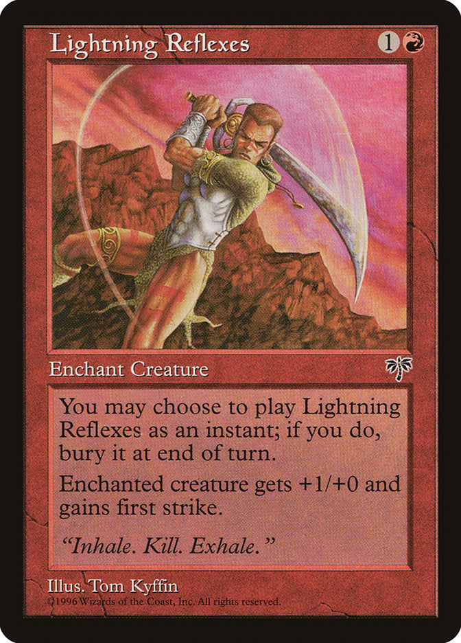 Lightning Reflexes [Mirage] | Impulse Games and Hobbies