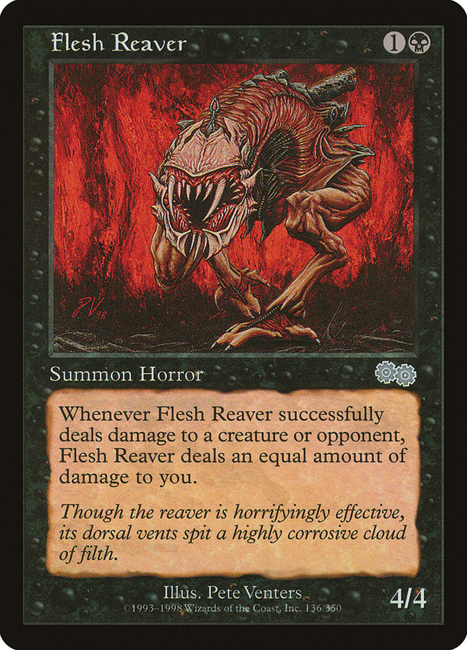 Flesh Reaver [Urza's Saga] | Impulse Games and Hobbies