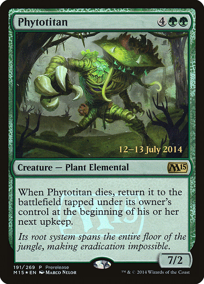 Phytotitan [Magic 2015 Prerelease Promos] | Impulse Games and Hobbies