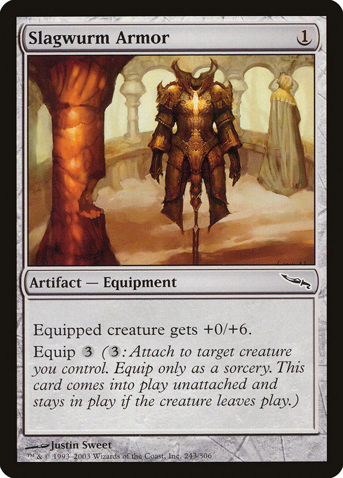 Slagwurm Armor [Mirrodin] | Impulse Games and Hobbies