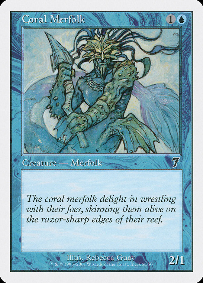 Coral Merfolk [Seventh Edition] | Impulse Games and Hobbies