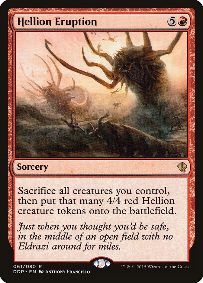 Hellion Eruption [Duel Decks: Zendikar vs. Eldrazi] | Impulse Games and Hobbies