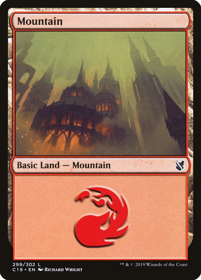 Mountain (299) [Commander 2019] | Impulse Games and Hobbies