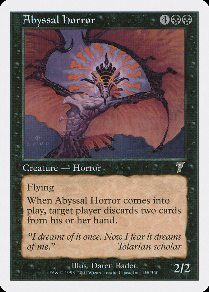 Abyssal Horror [Seventh Edition] | Impulse Games and Hobbies