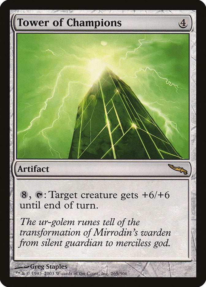 Tower of Champions [Mirrodin] | Impulse Games and Hobbies