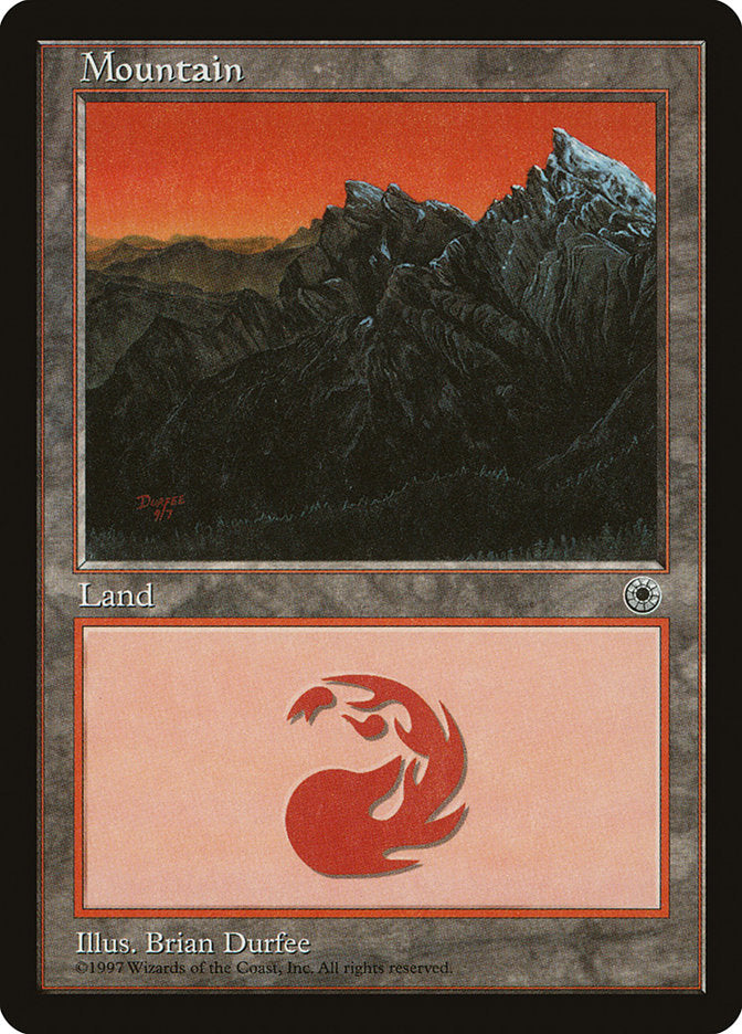 Mountain (9/7 Signature / No Peak on Left) [Portal] | Impulse Games and Hobbies