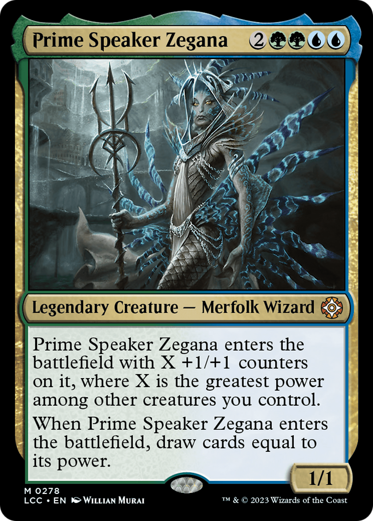 Prime Speaker Zegana [The Lost Caverns of Ixalan Commander] | Impulse Games and Hobbies