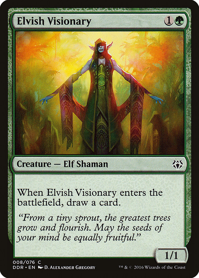 Elvish Visionary [Duel Decks: Nissa vs. Ob Nixilis] | Impulse Games and Hobbies