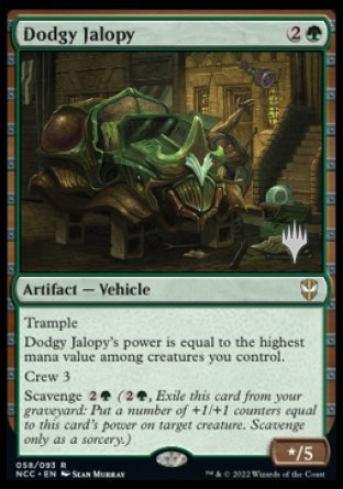 Dodgy Jalopy (Promo Pack) [Streets of New Capenna Commander Promos] | Impulse Games and Hobbies