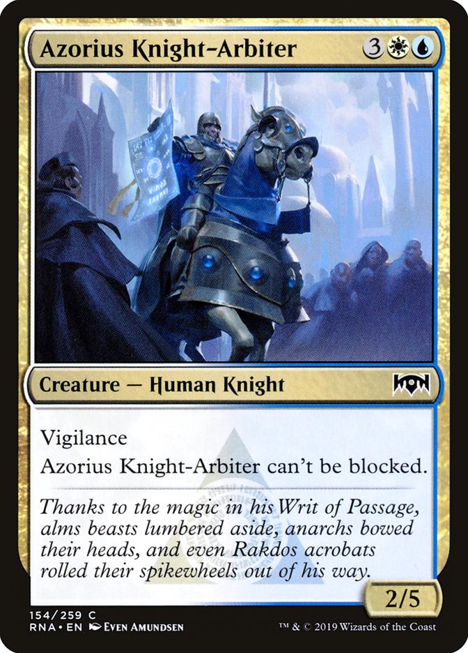 Azorius Knight-Arbiter [Ravnica Allegiance] | Impulse Games and Hobbies