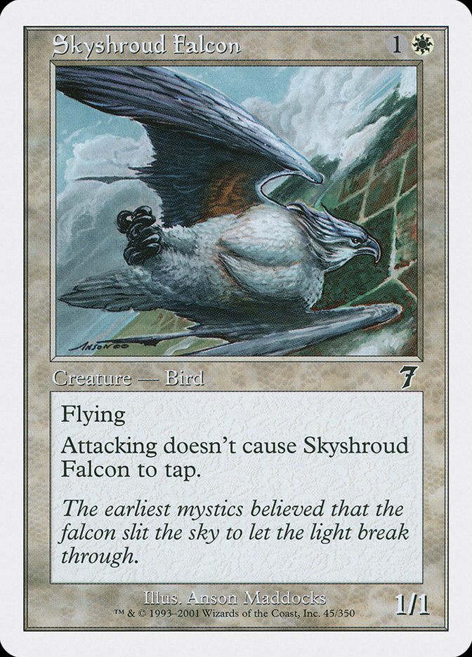 Skyshroud Falcon [Seventh Edition] | Impulse Games and Hobbies