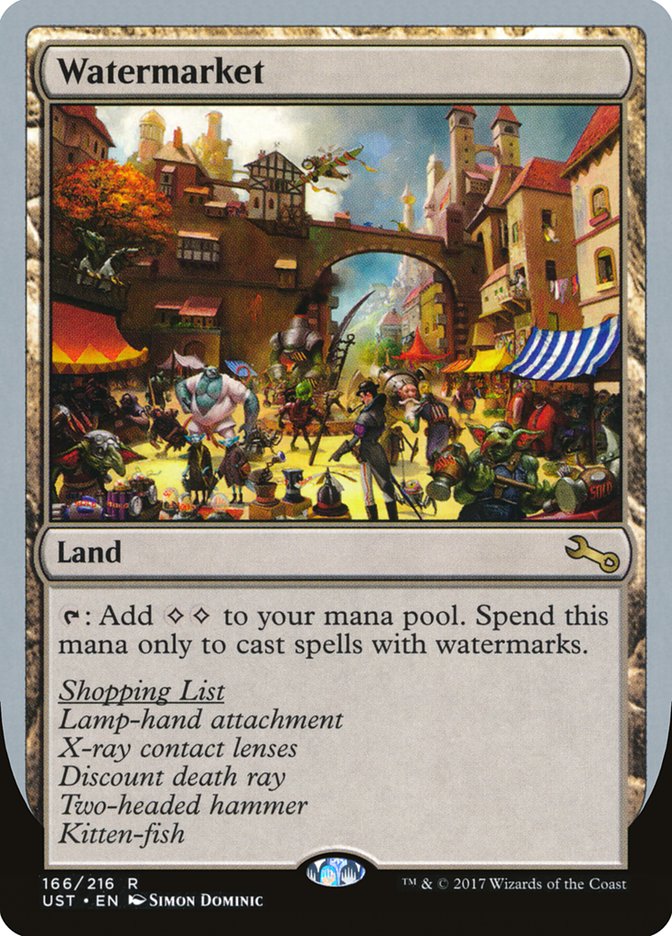 Watermarket [Unstable] | Impulse Games and Hobbies