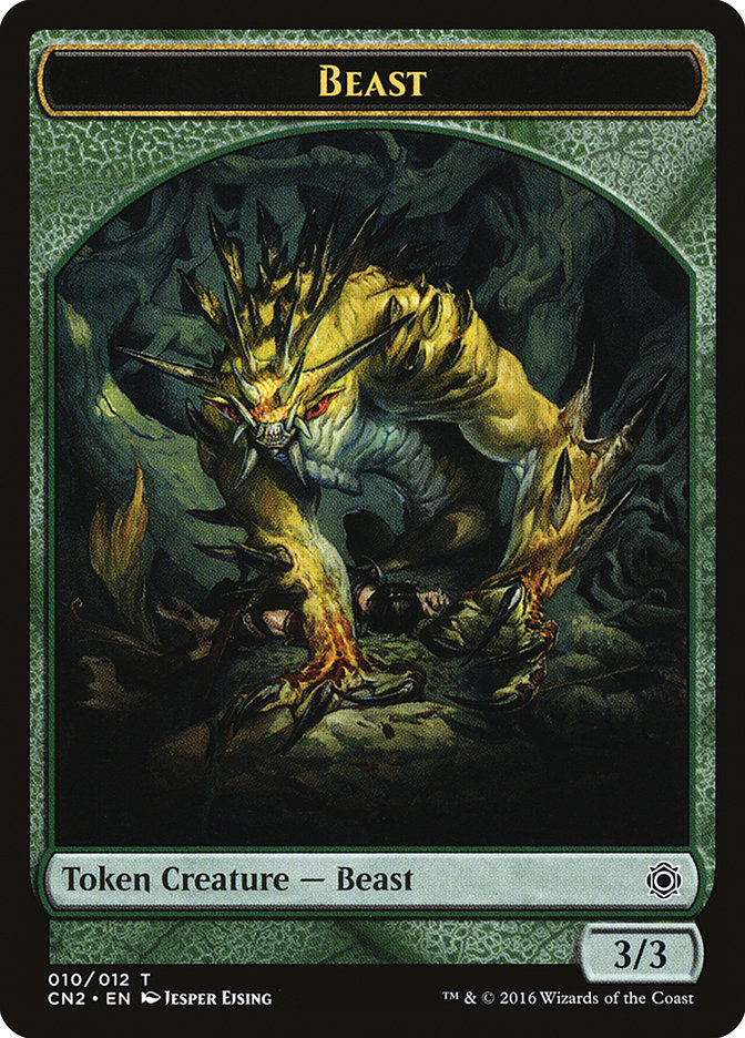 Beast Token [Conspiracy: Take the Crown Tokens] | Impulse Games and Hobbies