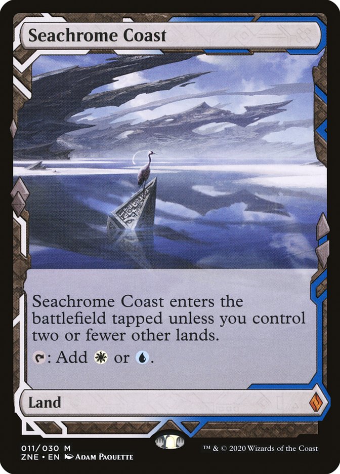 Seachrome Coast (Expeditions) [Zendikar Rising Expeditions] | Impulse Games and Hobbies