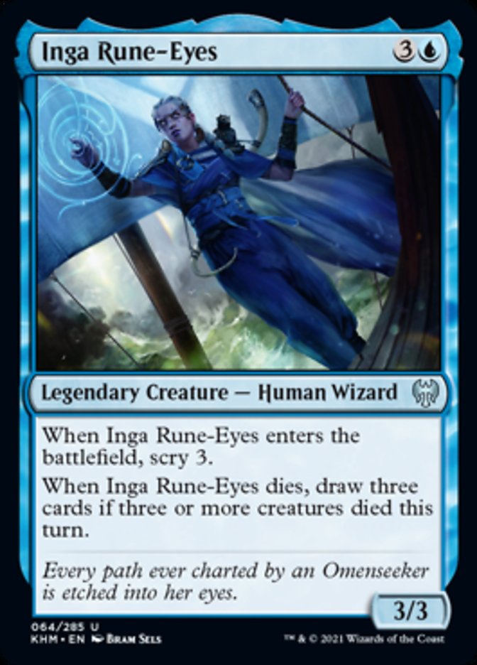 Inga Rune-Eyes [Kaldheim] | Impulse Games and Hobbies