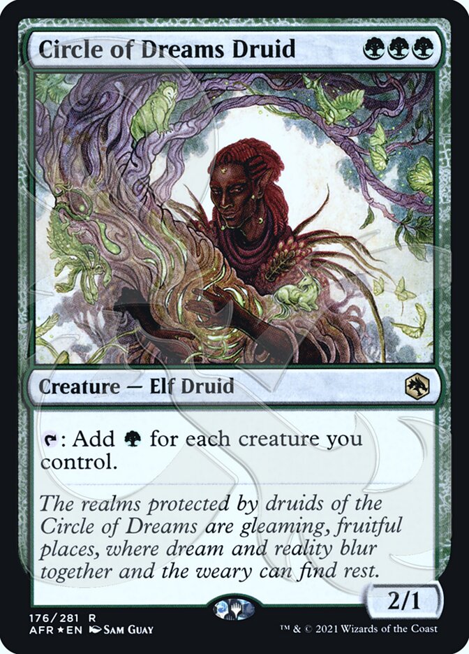 Circle of Dreams Druid (Ampersand Promo) [Dungeons & Dragons: Adventures in the Forgotten Realms Promos] | Impulse Games and Hobbies