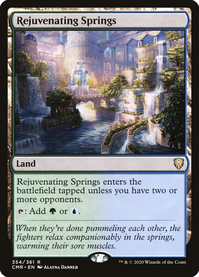 Rejuvenating Springs [Commander Legends] | Impulse Games and Hobbies