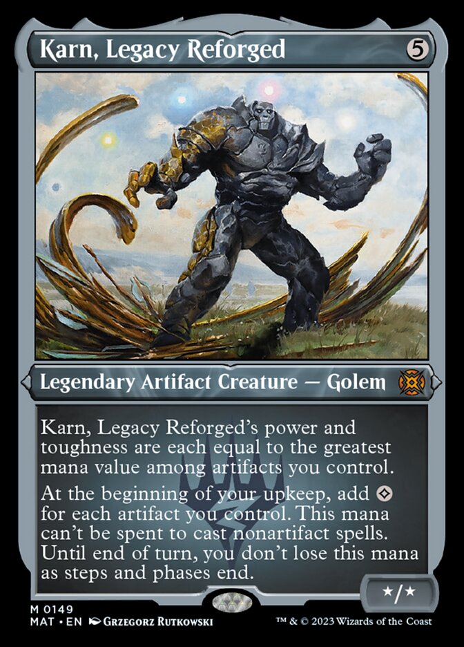 Karn, Legacy Reforged (Foil Etched) [March of the Machine: The Aftermath] | Impulse Games and Hobbies
