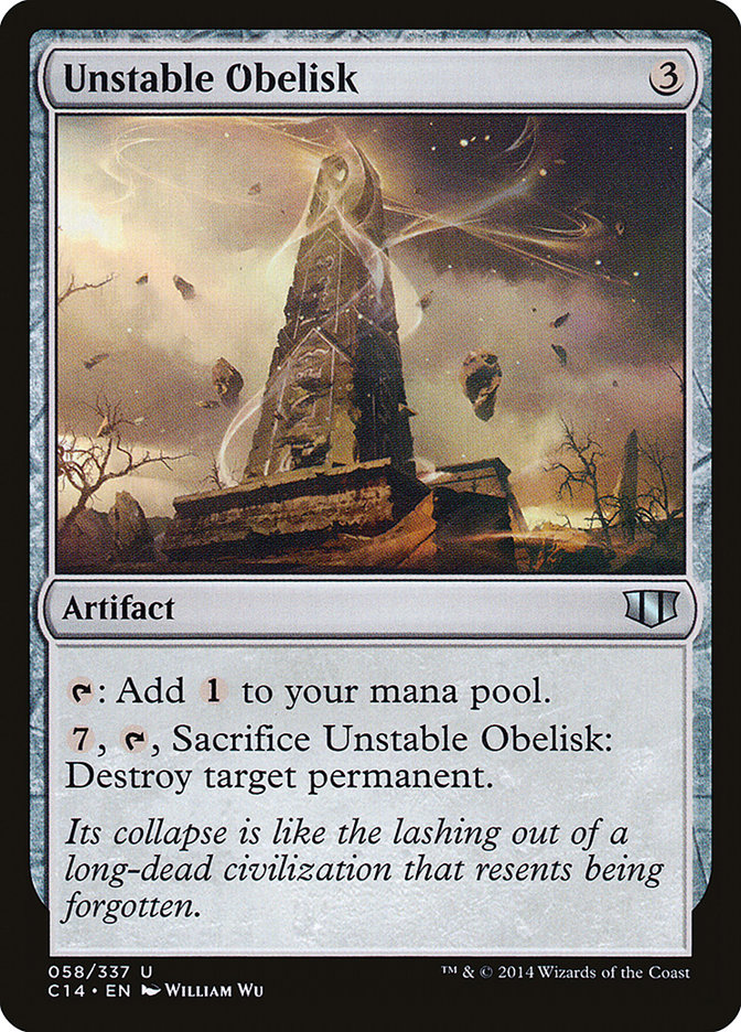 Unstable Obelisk [Commander 2014] | Impulse Games and Hobbies