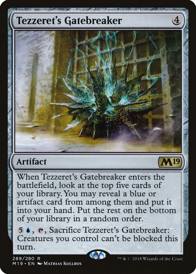 Tezzeret's Gatebreaker [Core Set 2019] | Impulse Games and Hobbies