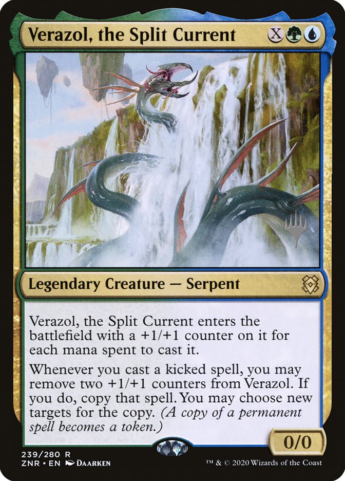 Verazol, the Split Current (Promo Pack) [Zendikar Rising Promos] | Impulse Games and Hobbies