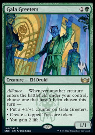 Gala Greeters (Promo Pack) [Streets of New Capenna Promos] | Impulse Games and Hobbies