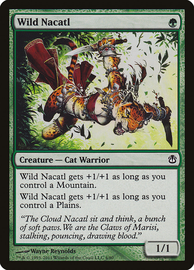 Wild Nacatl [Duel Decks: Ajani vs. Nicol Bolas] | Impulse Games and Hobbies