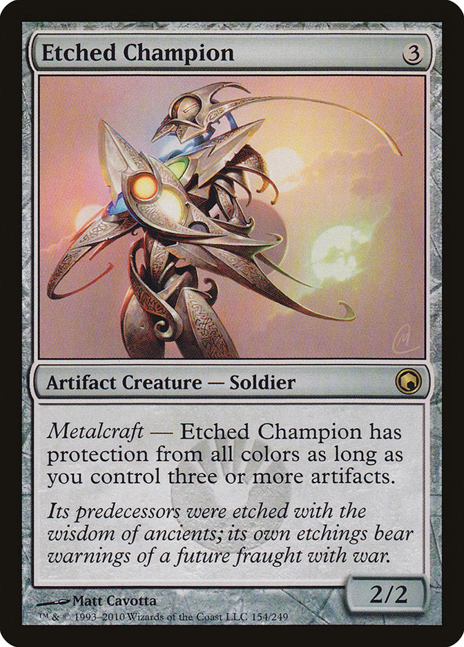 Etched Champion [Scars of Mirrodin] | Impulse Games and Hobbies