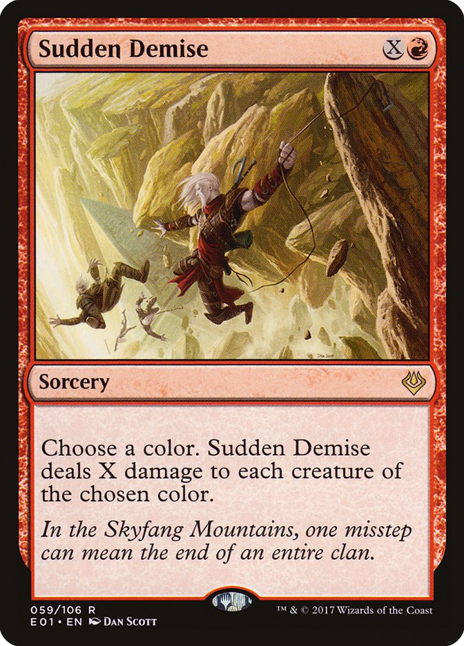 Sudden Demise [Archenemy: Nicol Bolas] | Impulse Games and Hobbies