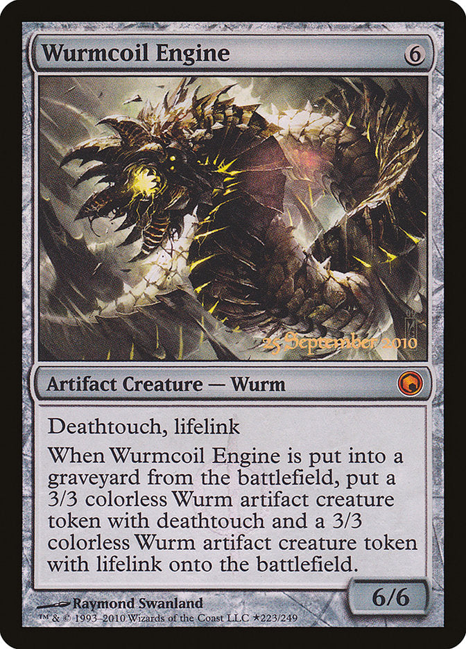 Wurmcoil Engine [Scars of Mirrodin Prerelease Promos] | Impulse Games and Hobbies