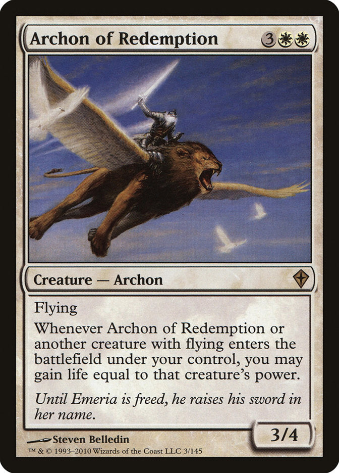 Archon of Redemption [Worldwake] | Impulse Games and Hobbies