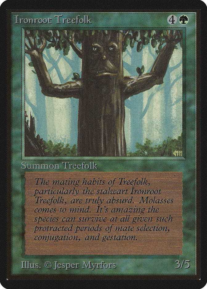 Ironroot Treefolk [Beta Edition] | Impulse Games and Hobbies