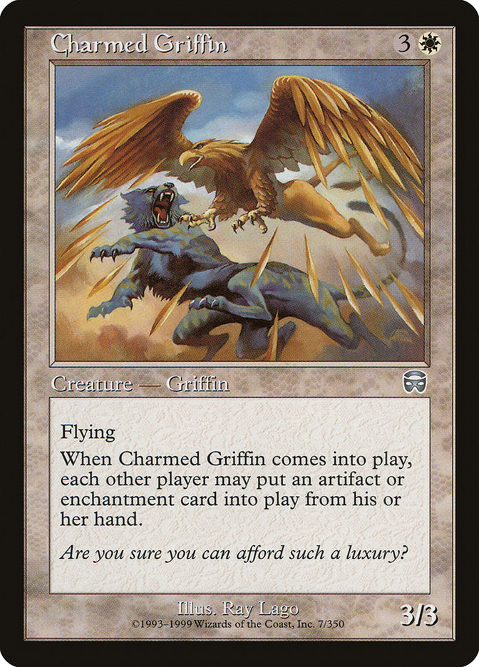 Charmed Griffin [Mercadian Masques] | Impulse Games and Hobbies