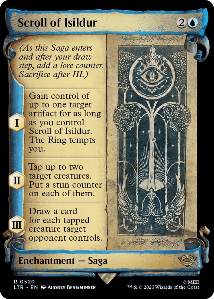 Scroll of Isildur [The Lord of the Rings: Tales of Middle-Earth Showcase Scrolls] | Impulse Games and Hobbies
