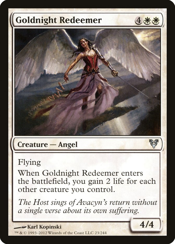 Goldnight Redeemer [Avacyn Restored] | Impulse Games and Hobbies