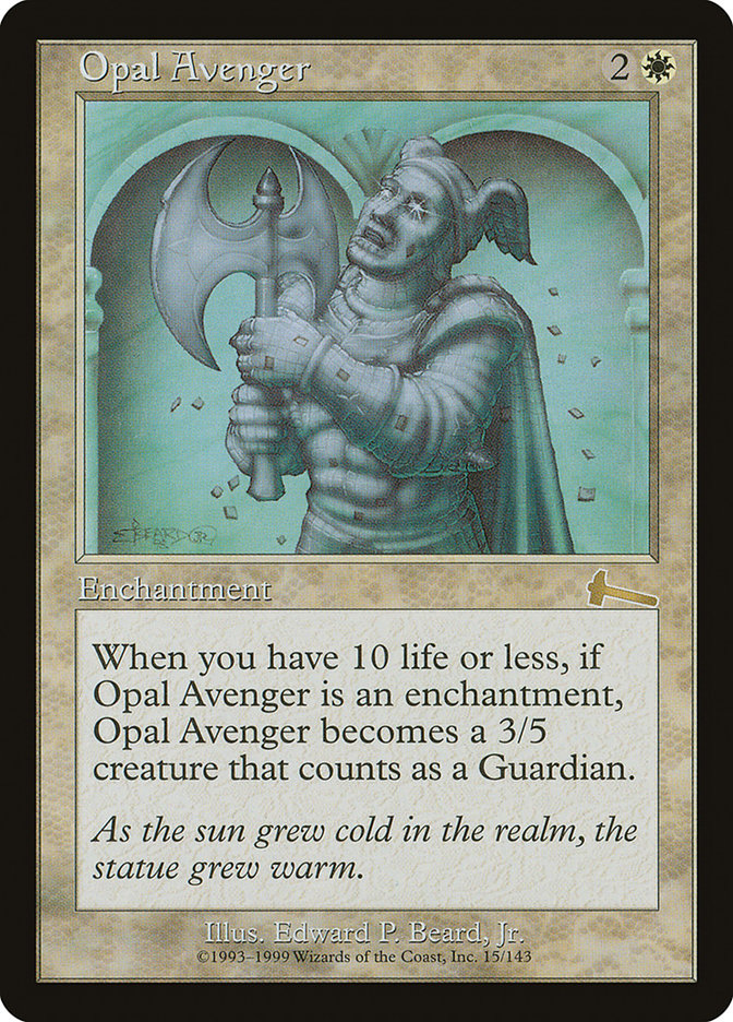 Opal Avenger [Urza's Legacy] | Impulse Games and Hobbies