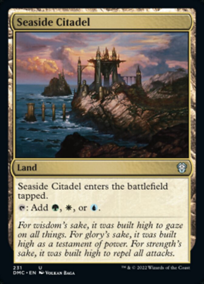 Seaside Citadel [Dominaria United Commander] | Impulse Games and Hobbies