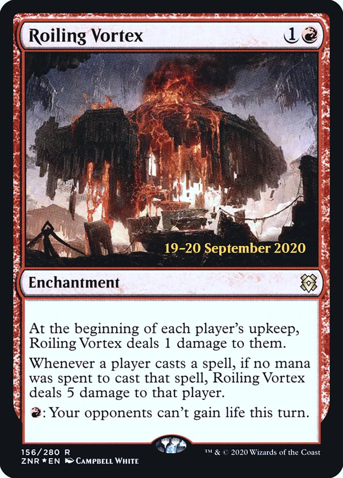Roiling Vortex  [Zendikar Rising Prerelease Promos] | Impulse Games and Hobbies