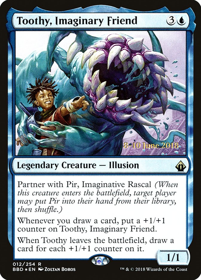 Toothy, Imaginary Friend [Battlebond Prerelease Promos] | Impulse Games and Hobbies