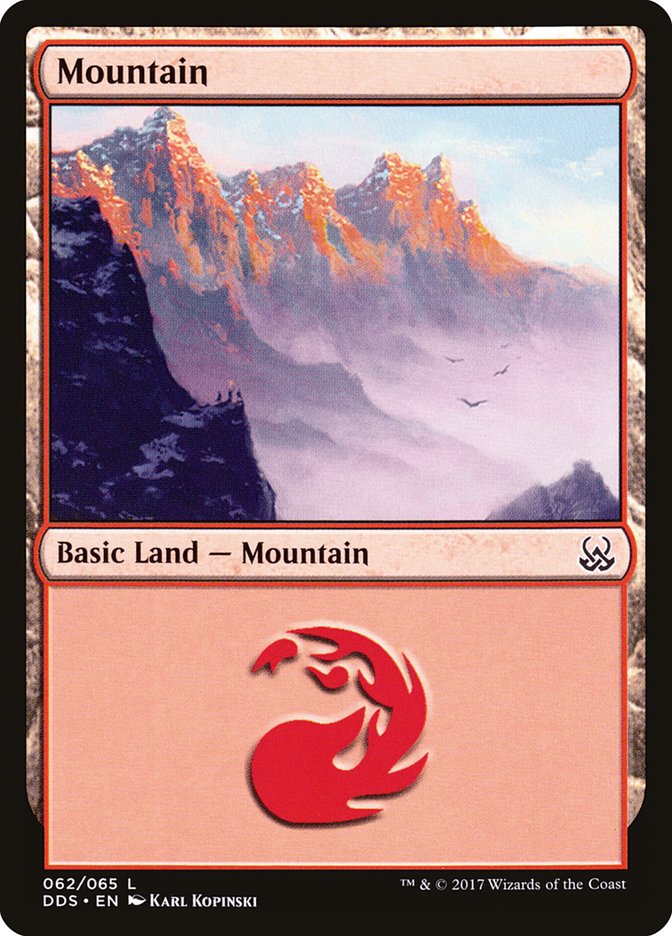 Mountain (62) [Duel Decks: Mind vs. Might] | Impulse Games and Hobbies