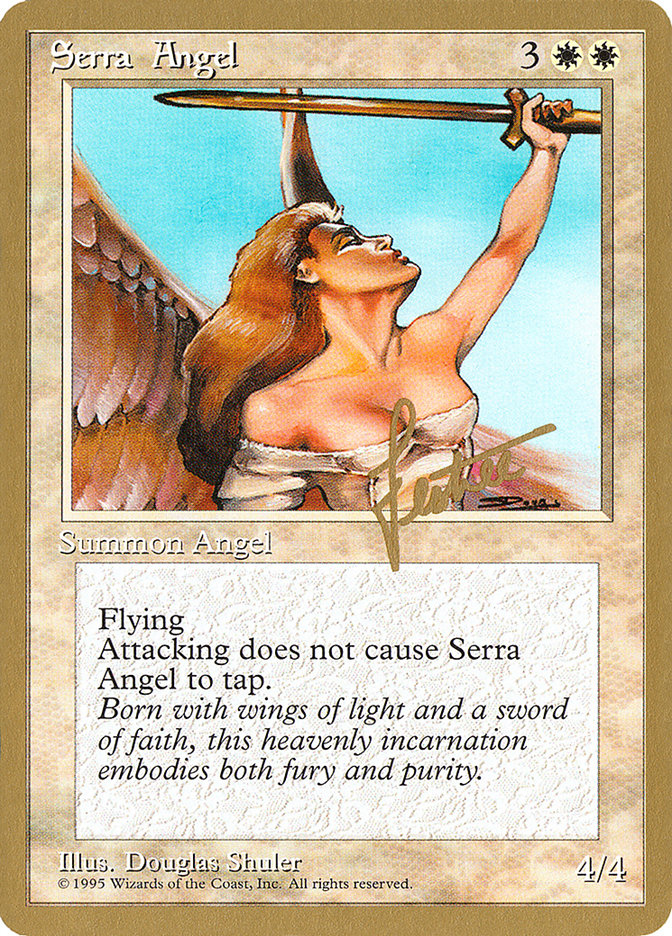 Serra Angel (Bertrand Lestree) [Pro Tour Collector Set] | Impulse Games and Hobbies