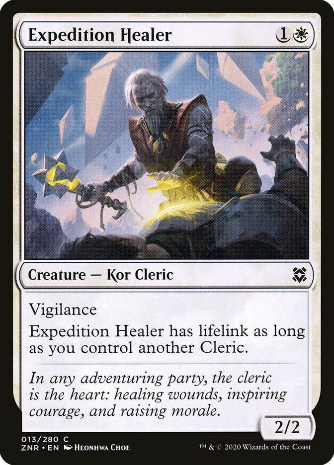 Expedition Healer [Zendikar Rising] | Impulse Games and Hobbies