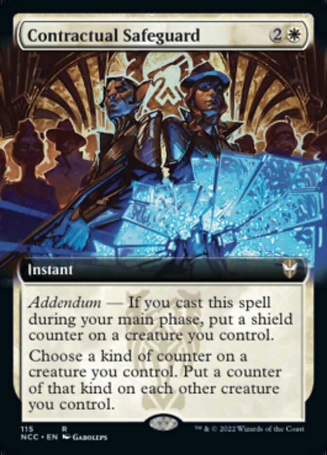 Contractual Safeguard (Extended Art) [Streets of New Capenna Commander] | Impulse Games and Hobbies