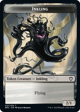 Mishra's Warform // Inkling Double-Sided Token [The Brothers' War Commander Tokens] | Impulse Games and Hobbies