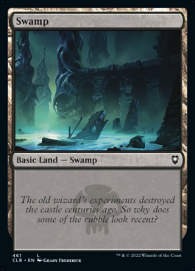 Swamp (461) [Commander Legends: Battle for Baldur's Gate] | Impulse Games and Hobbies