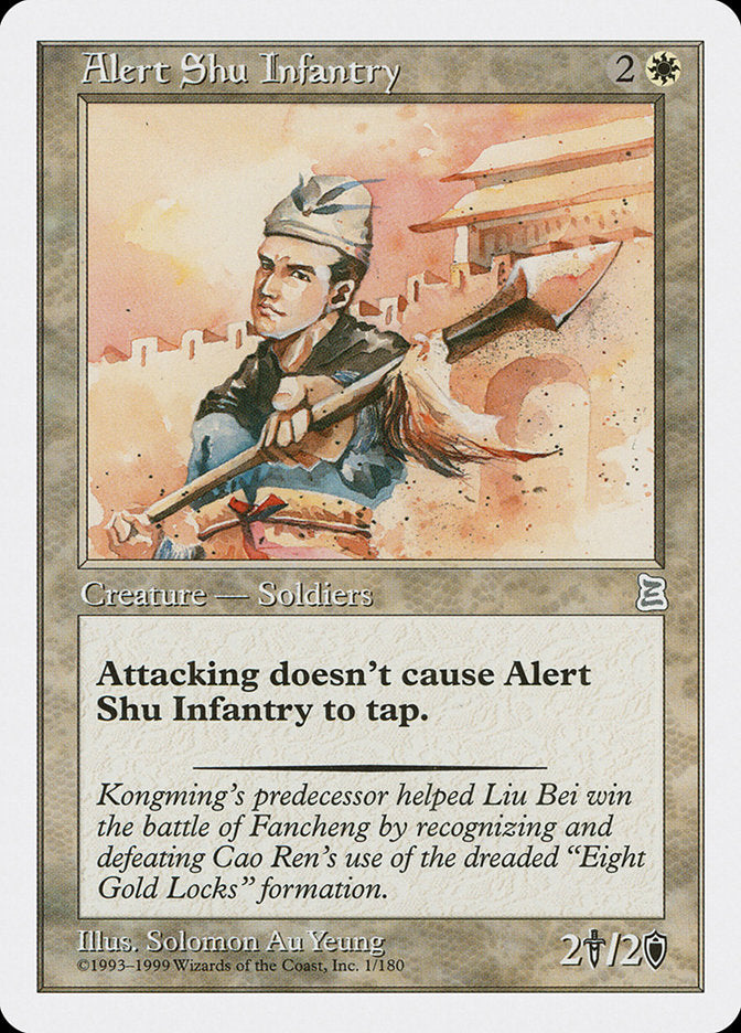 Alert Shu Infantry [Portal Three Kingdoms] | Impulse Games and Hobbies