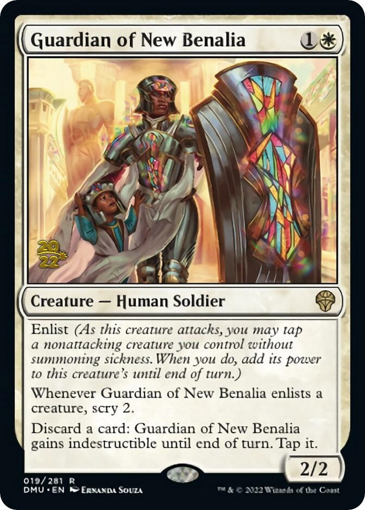 Guardian of New Benalia [Dominaria United Prerelease Promos] | Impulse Games and Hobbies