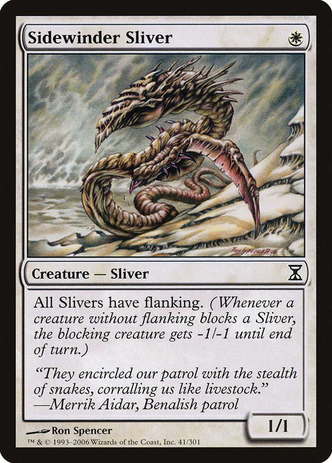 Sidewinder Sliver [Time Spiral] | Impulse Games and Hobbies