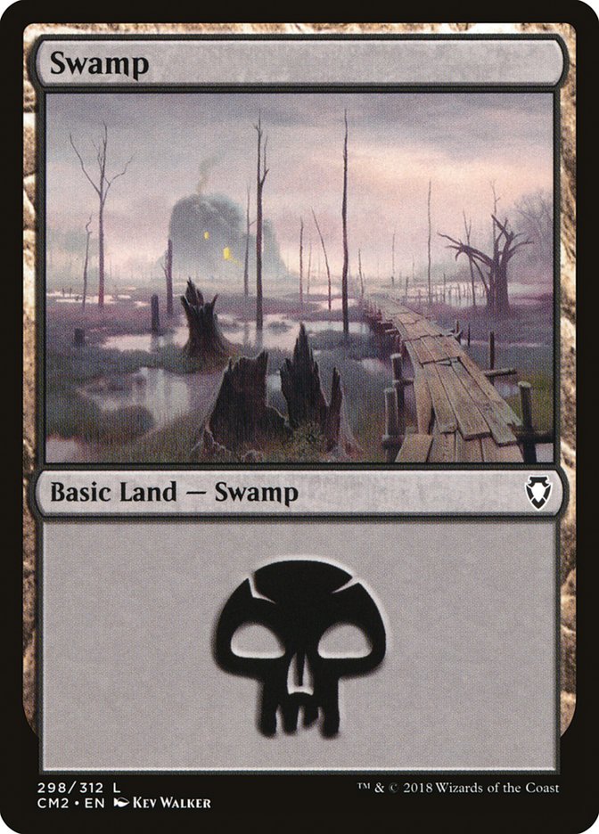 Swamp (298) [Commander Anthology Volume II] | Impulse Games and Hobbies